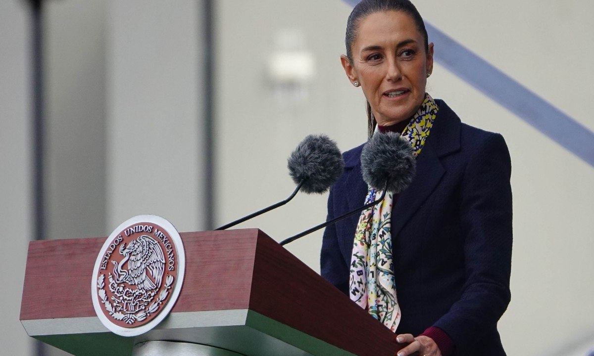 Elementos del Ejército llevaron a cabo un ensayo general en la Cámara de Diputados de la toma de protesta de Claudia Sheinbaum