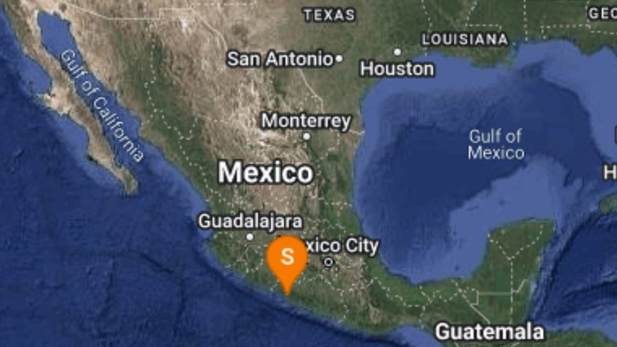 Durante la tarde de este sábado 21 de septiembre, se registró un sismo de magnitud 4.8 al noreste de Zihuatanejo, Guerrero.