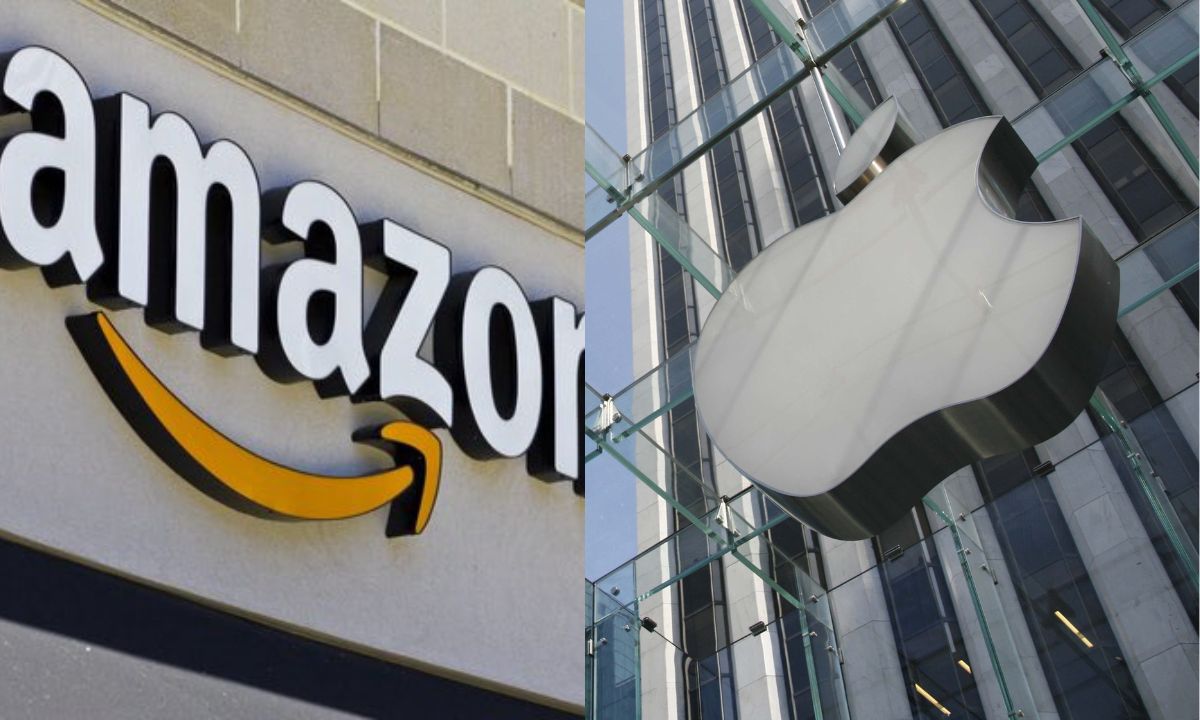 Amazon y Apple superan expectativas en trimestre