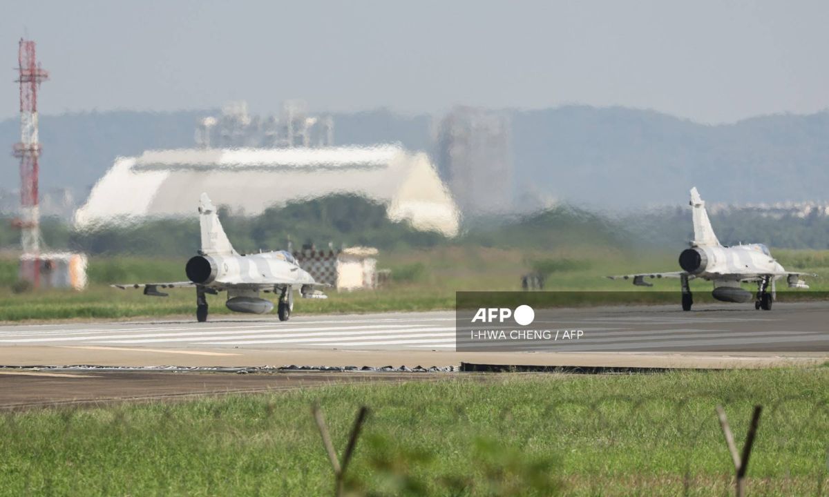 China inició maniobras militares alrededor de Taiwán, de acuerdo con el Ministerio de Defensa de Pekín