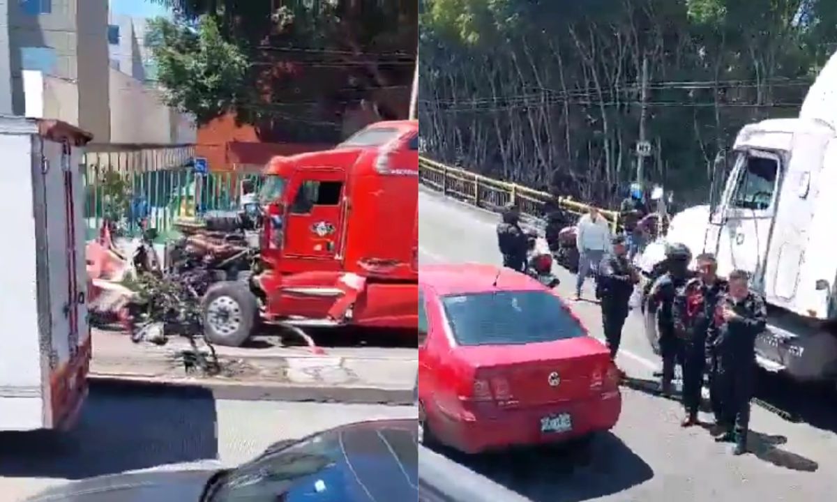 Pelea entre traileros en Circuito Interior termina en tragedia; uno muere atropellado