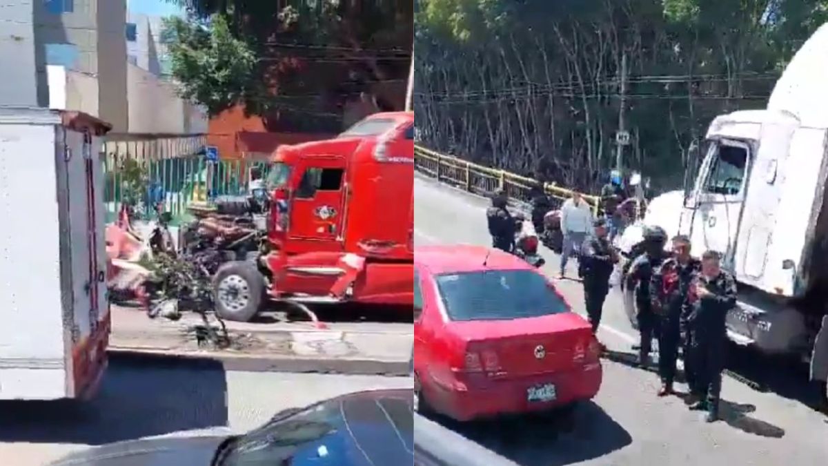 Pelea entre traileros en Circuito Interior termina en tragedia; uno muere atropellado