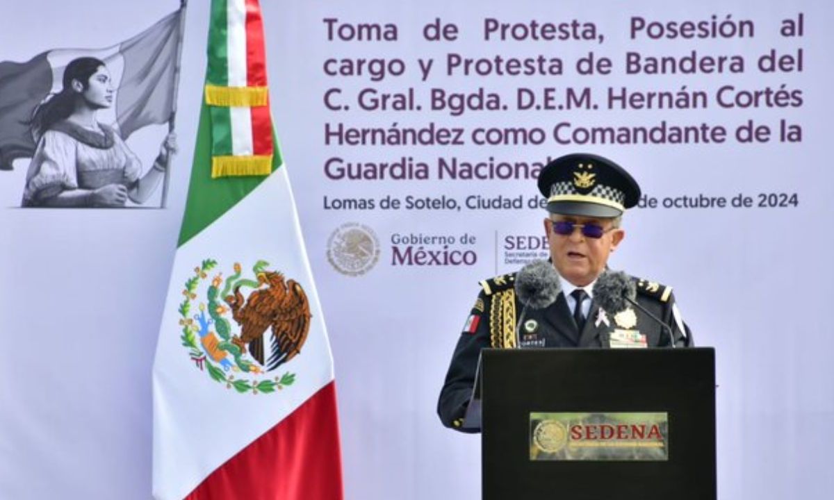 El ahora comandante de la Guardia Nacional tiene una maestría en administración militar para la seguridad y defensa nacional