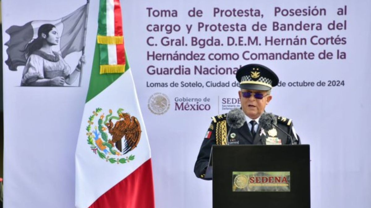 El ahora comandante de la Guardia Nacional tiene una maestría en administración militar para la seguridad y defensa nacional