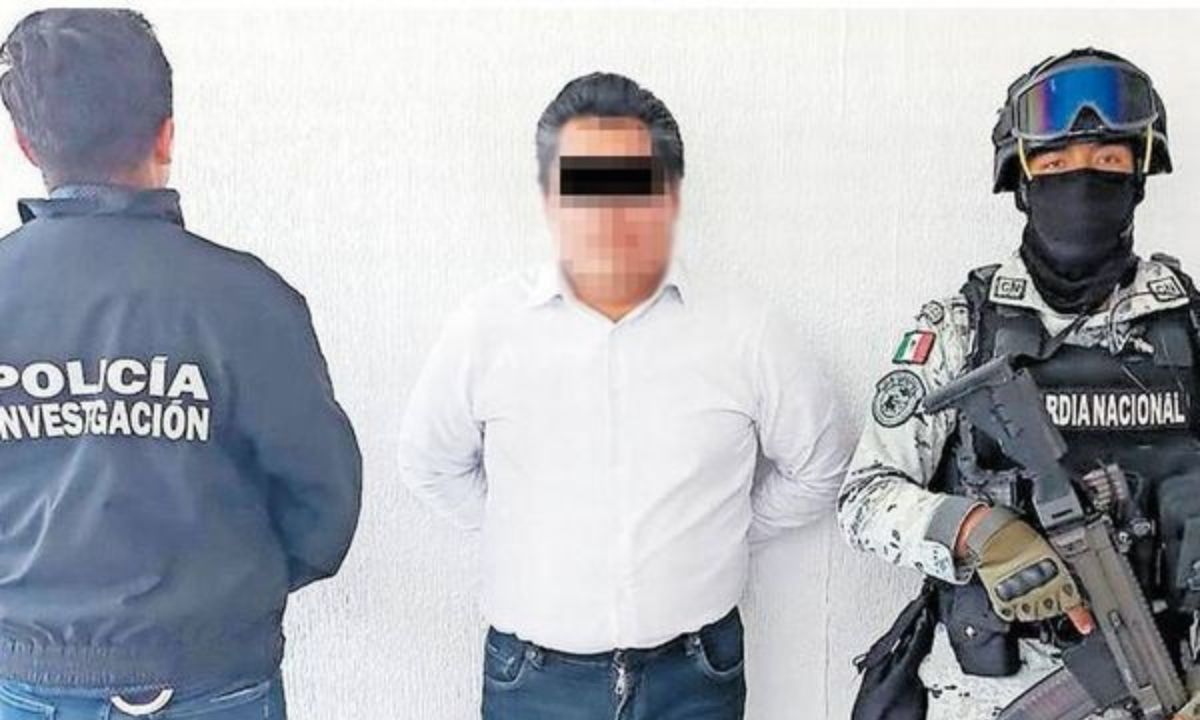 Hildeberto Pérez, exalcalde en Tlaxcala, detenido por corrupción.