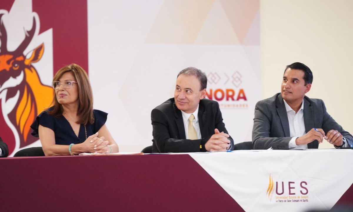 Destaca Gobernador Durazo promoción del Plan Sonora para formación de estudiantes de la UES