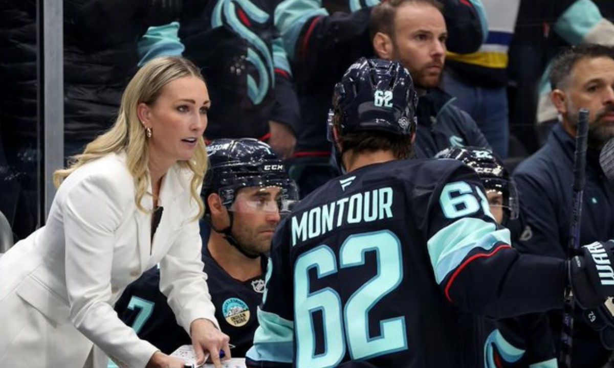 Conoce a Jessica Campbell, primera mujer parte de un cuerpo técnico en la NHL