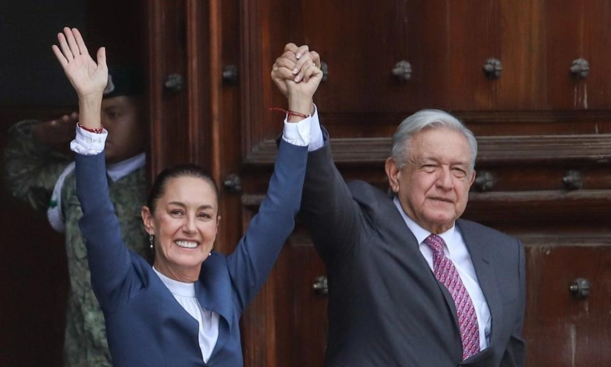 Claudia Sheinbaum y AMLO