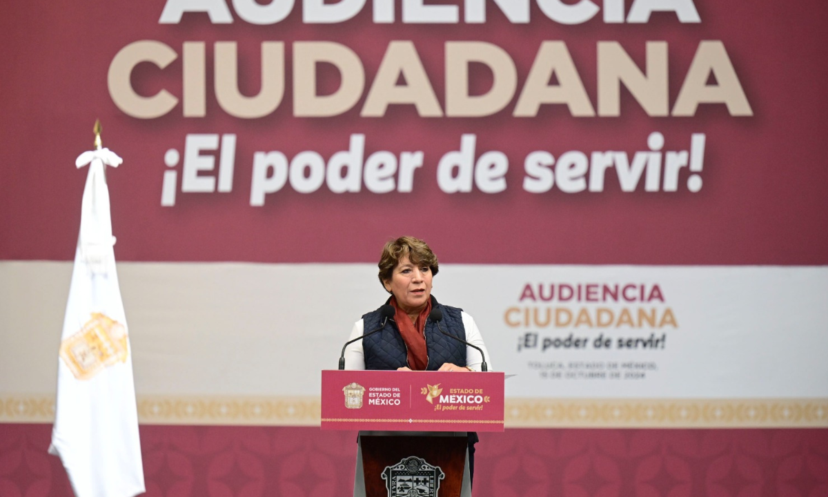 Delfina Gómez - tercera audiencia ciudadana