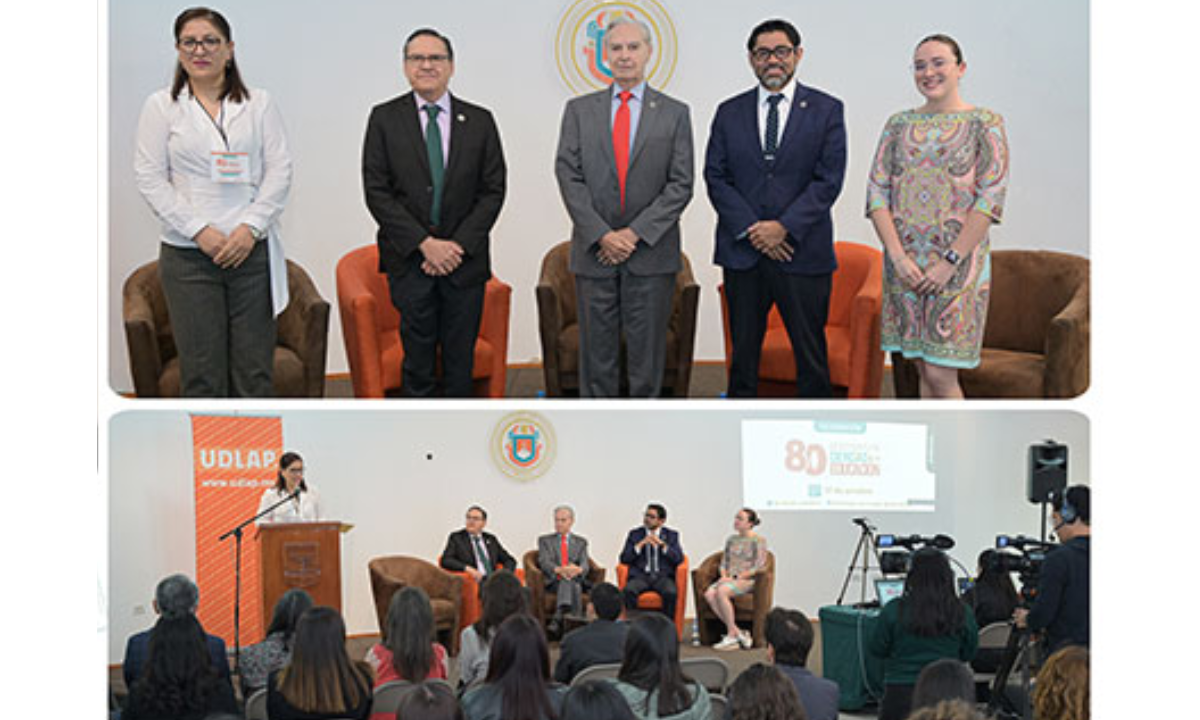 La UDLAP reafirma su compromiso con la educación durante los dos días que se realizó el foro dentro del marco del 80 aniversario del Departamento de Ciencias de la Educación.