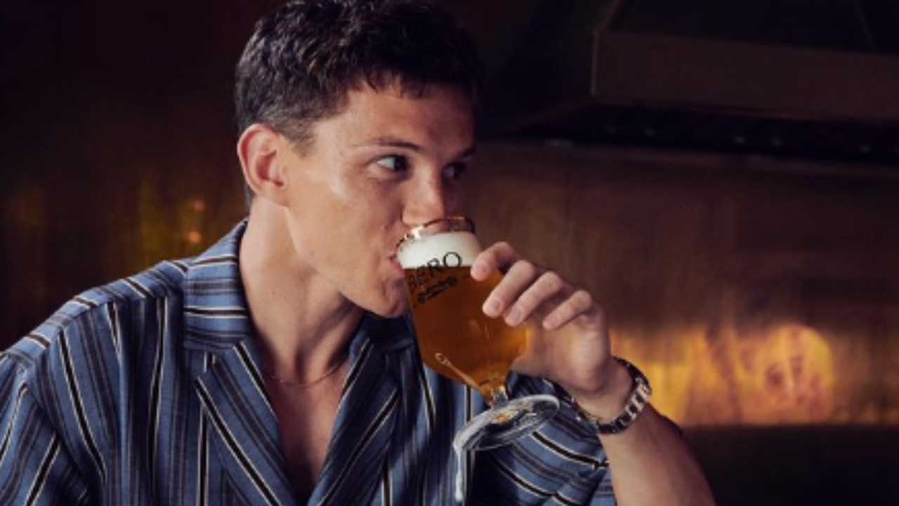 Tom Holland launches his non-alcoholic beer brand; advertising on social networks