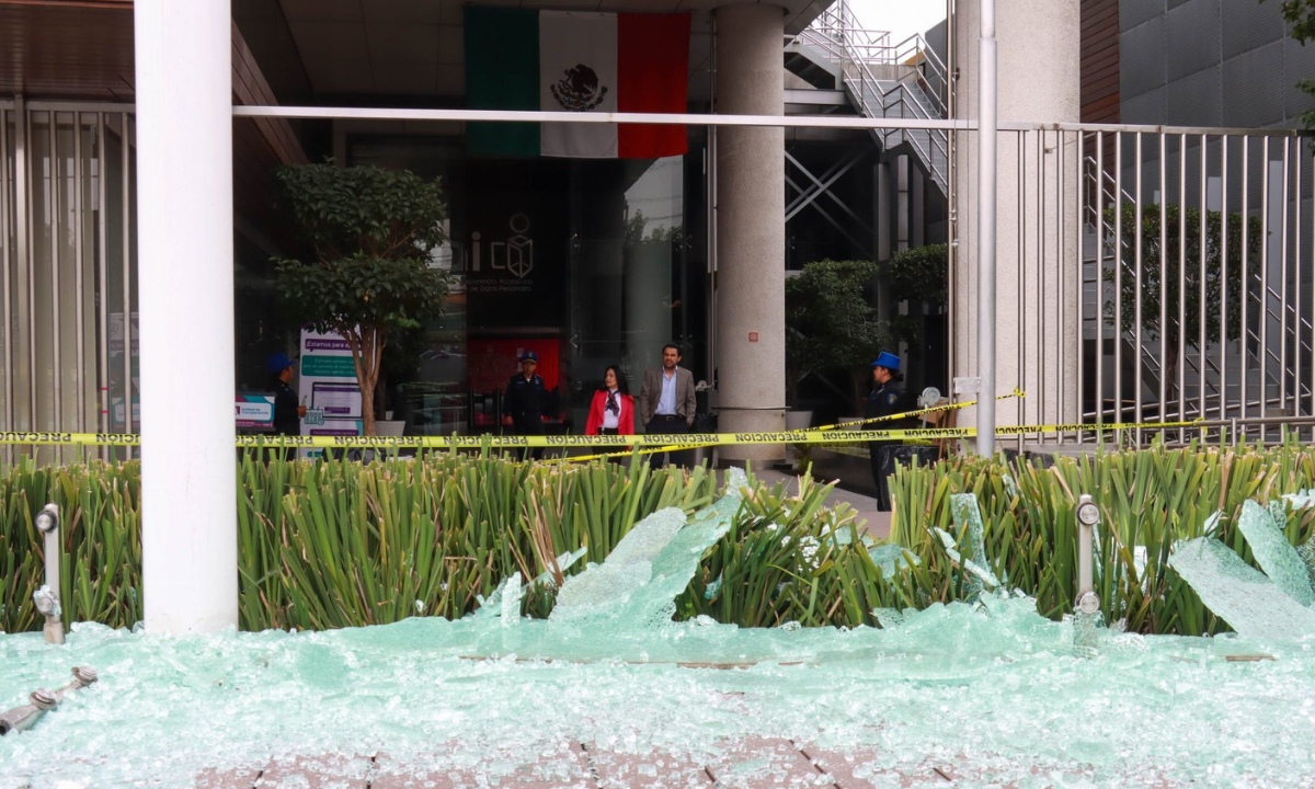 Detienen al presunto responsable de vandalizar las oficinas del INAI