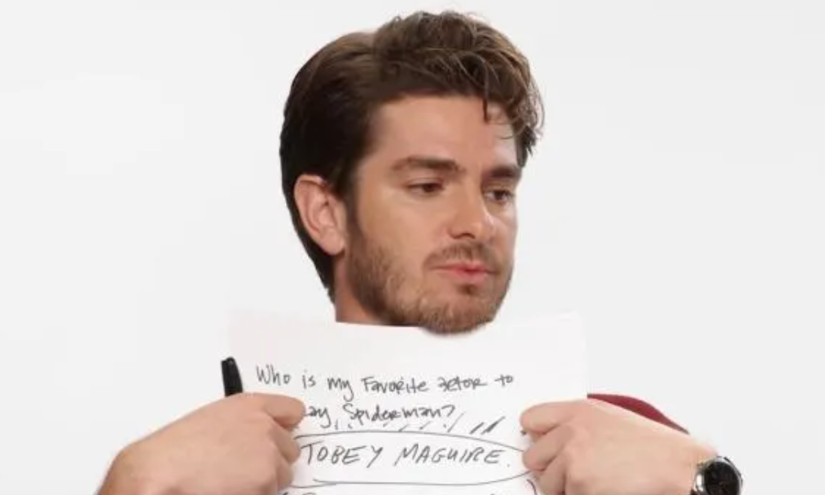 Andrew Garfield revela que su spiderman favorito es el de Tobey Maguire