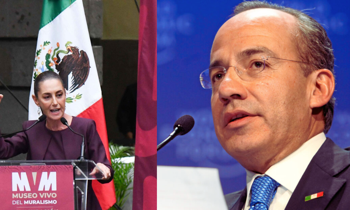 Felipe Calderón felicita a Sheinbaum por su cargo com presidenta