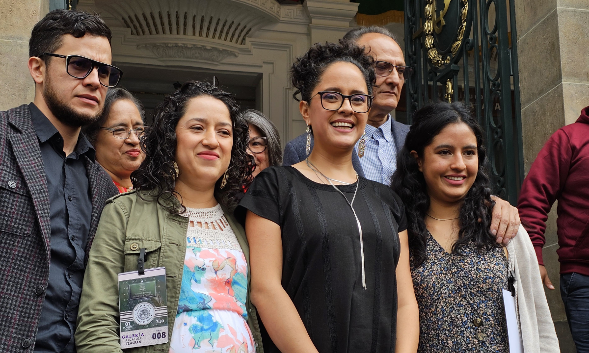 Este 1 de octubre, Gaby Osorio rindió protesta como alcaldesa de Tlalpan