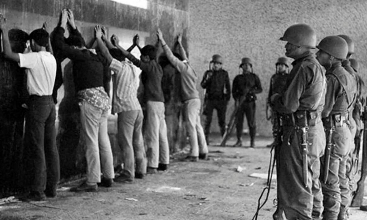 Ejército comente la matanza de Tlatelolco en 1968