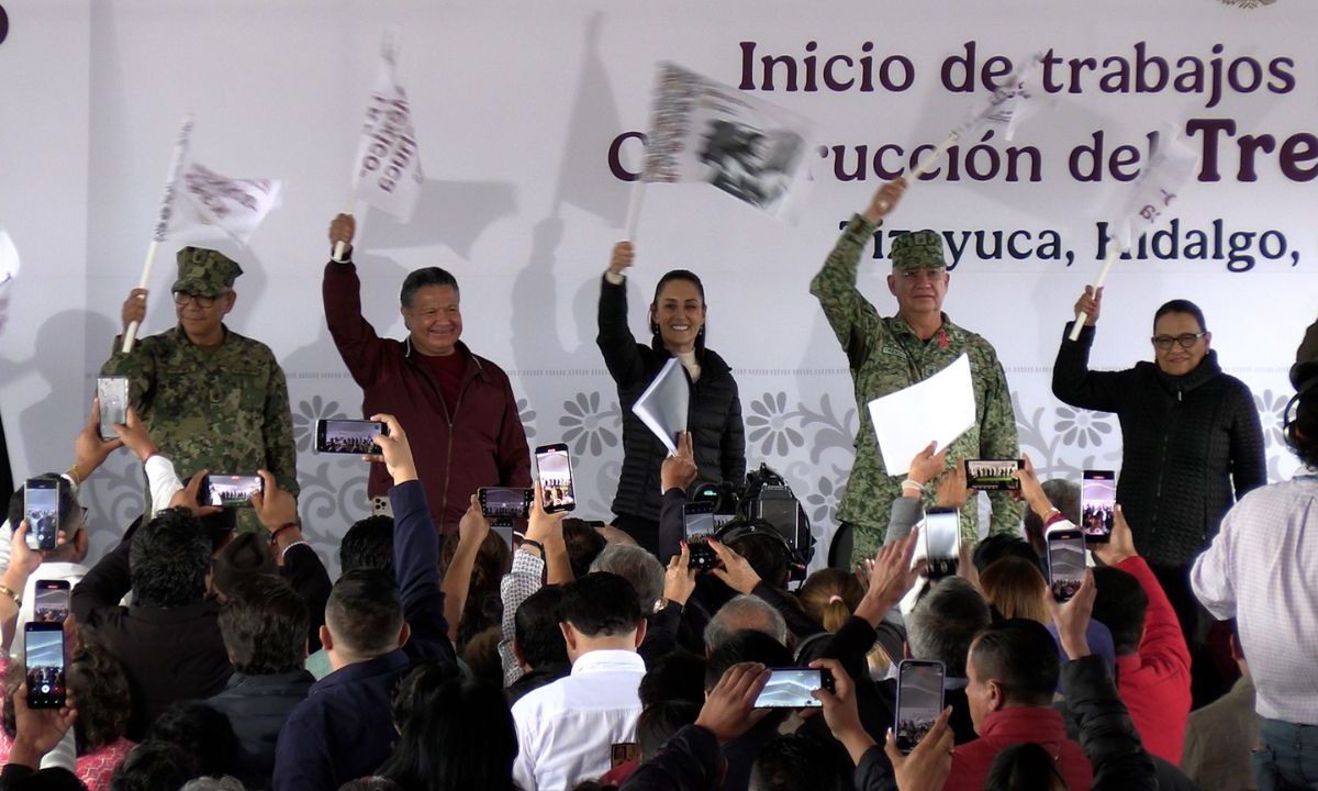 Arrancan trabajos preliminares del Tren México-Pachuca