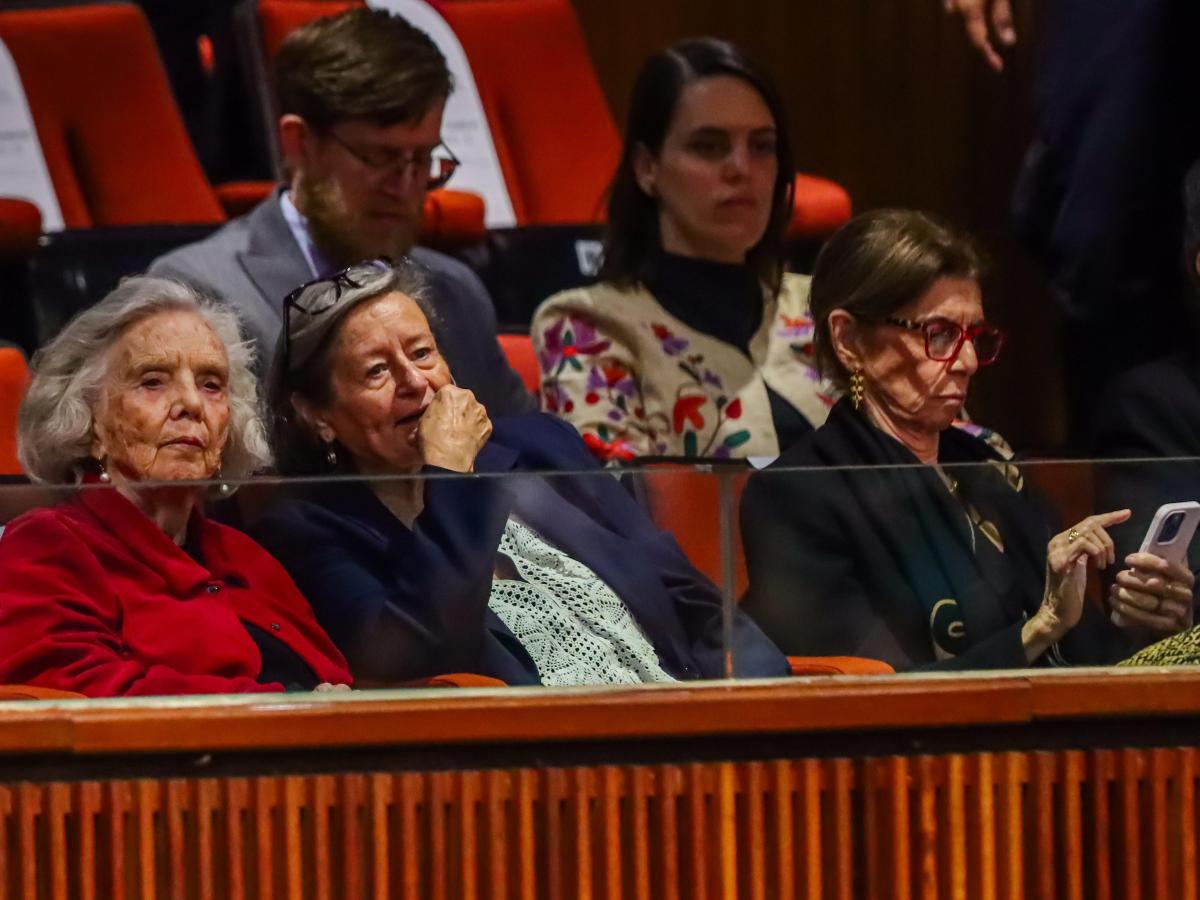 La escritora y periodista Elena Poniatowska fue parte de los invitados especiales que asistieron a la toma de protesta de Claudia Sheinbaum.