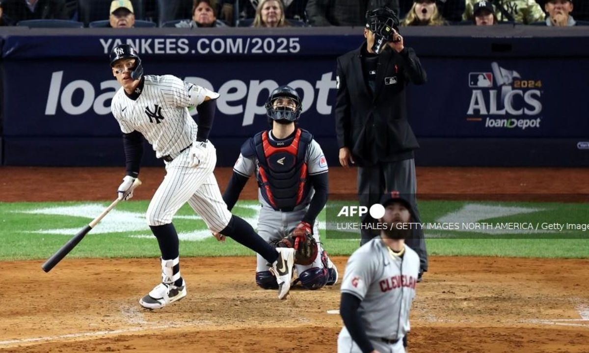 Los Yankees de Nueva York, liderados por Aaron Judge, se impusieron este martes 6x3 a los Guardianes de Cleveland