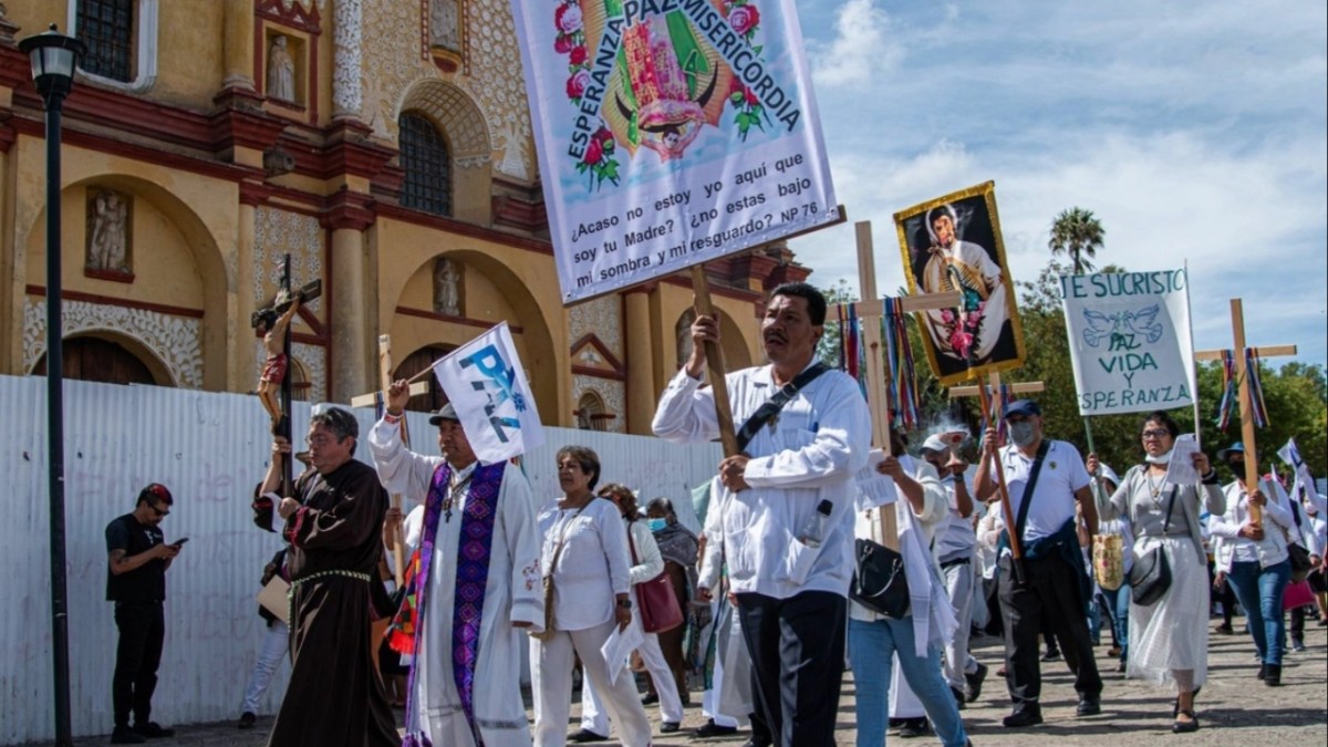 Foto: Cuartoscuro/ El Seminario Conciliar de San Cristóbal compartió una esquela de la víctima, a quien recordarán como “pastor, hermano y amigo del pueblo”.