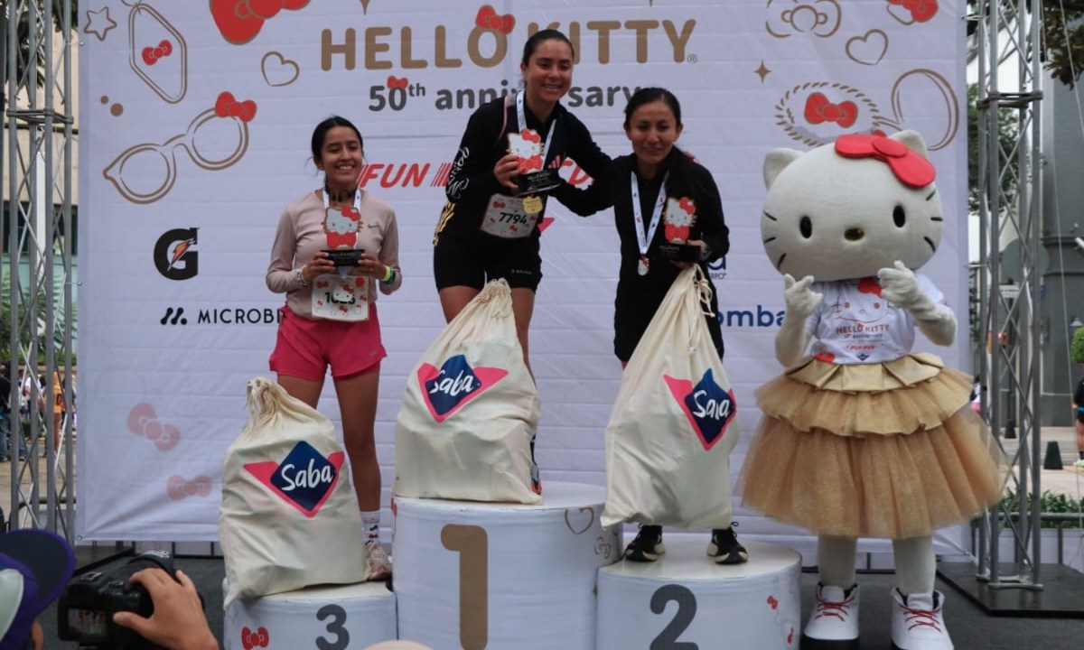 Hello kitty fun run CDMX 2024