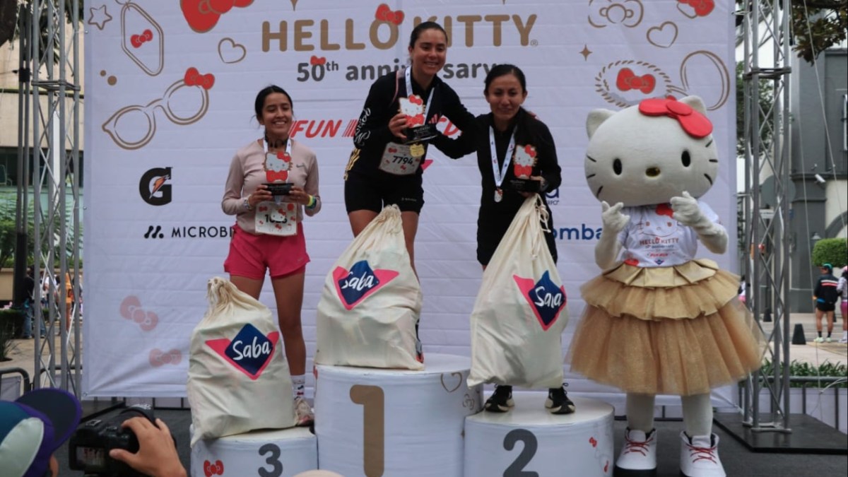 Hello kitty fun run CDMX 2024