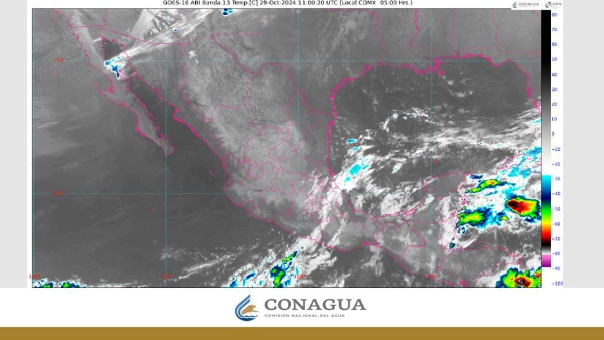 Imagen satelital 29 de octubre