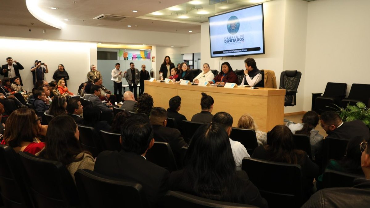 Claudia Olivia Morales, presidenta de Conapred, presentó en el Congreso la Guía para legislar contra la discriminación