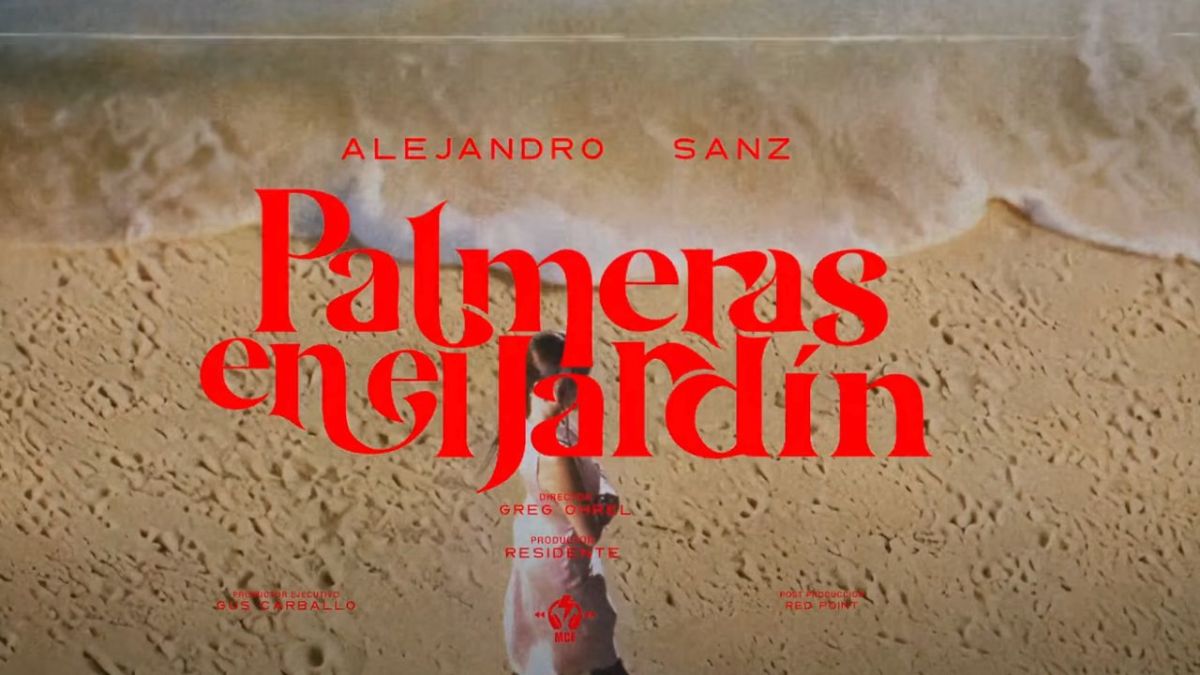 El cantautor español Alejandro Sanz lanzó su sencillo "Palmeras en el Jardín" que marca su regreso a la música con todo y nueva gira mundial.