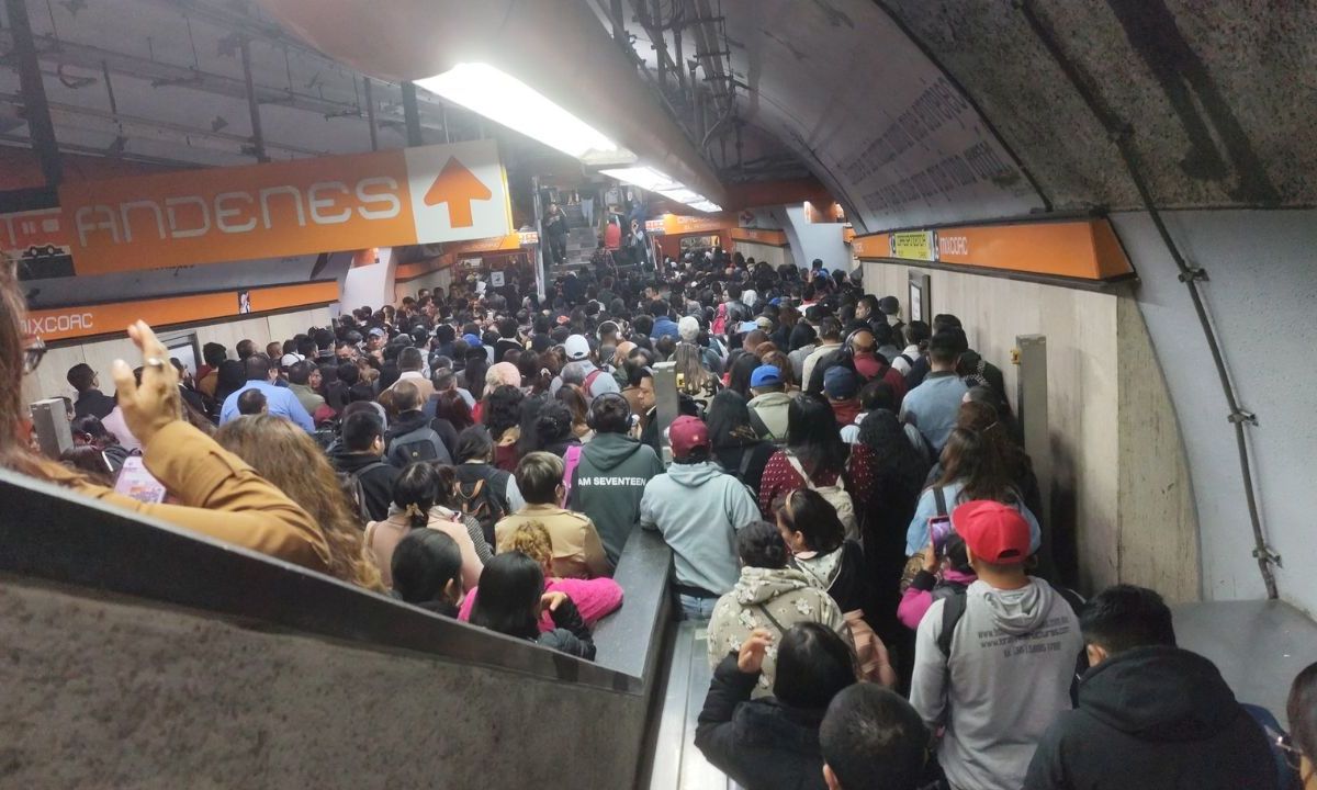 Falla en líneas 7 y A del Metro