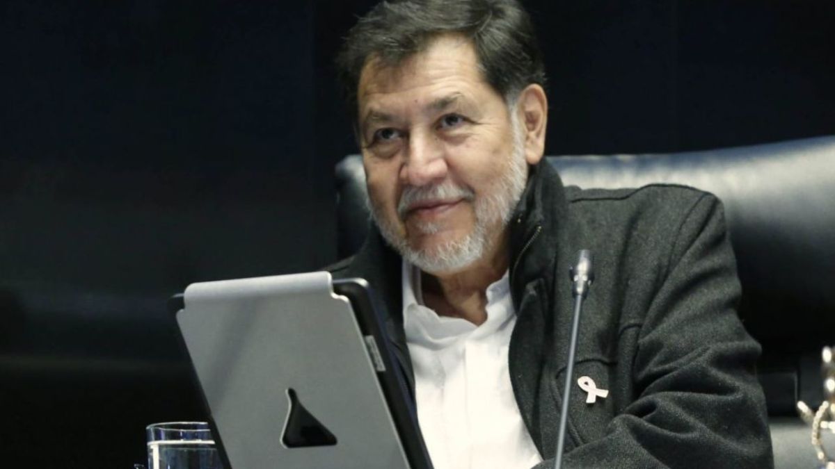 Fernández Noroña en el Senado de la República