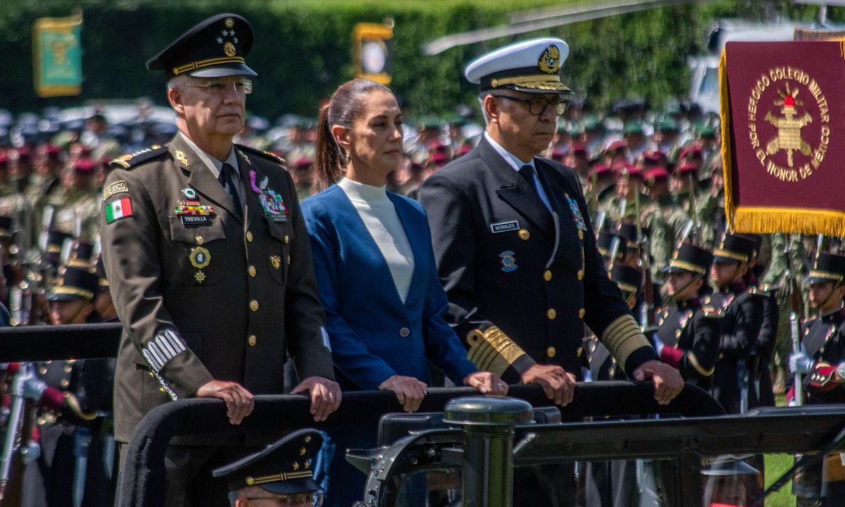 La Presidenta de México aseguró que el traspaso de la Guardia Nacional a la Sedena, no se trata de una militarización en el país.