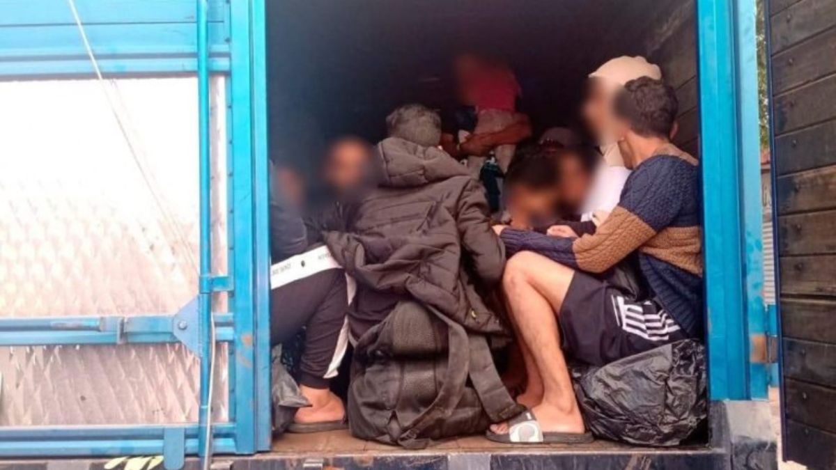 OPERATIVO. Entre los migrantes, 26 son hombres, 11 mujeres y 14 menores de edad.