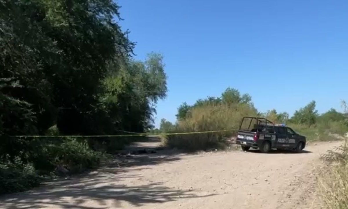 VIOLENCIA. Uno de los cuerpos localizados a las orillas del río en Aguaruto estaba parcialmente calcinado.