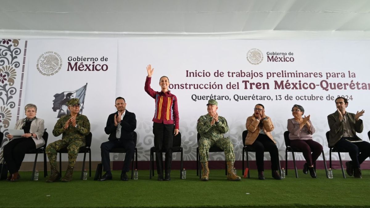 Innovación. La presidenta de México, Claudia Sheinbaum destacó la creación de vías especiales para el transporte ferroviario.