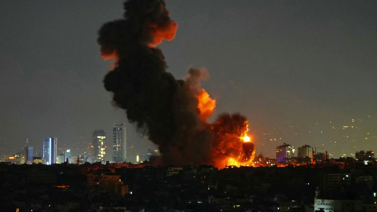 DESTRUCTIVO. El ataque israelí se considera uno de los más devastadores desde que se inició la guerra entre Tel Aviv y Hezbolá