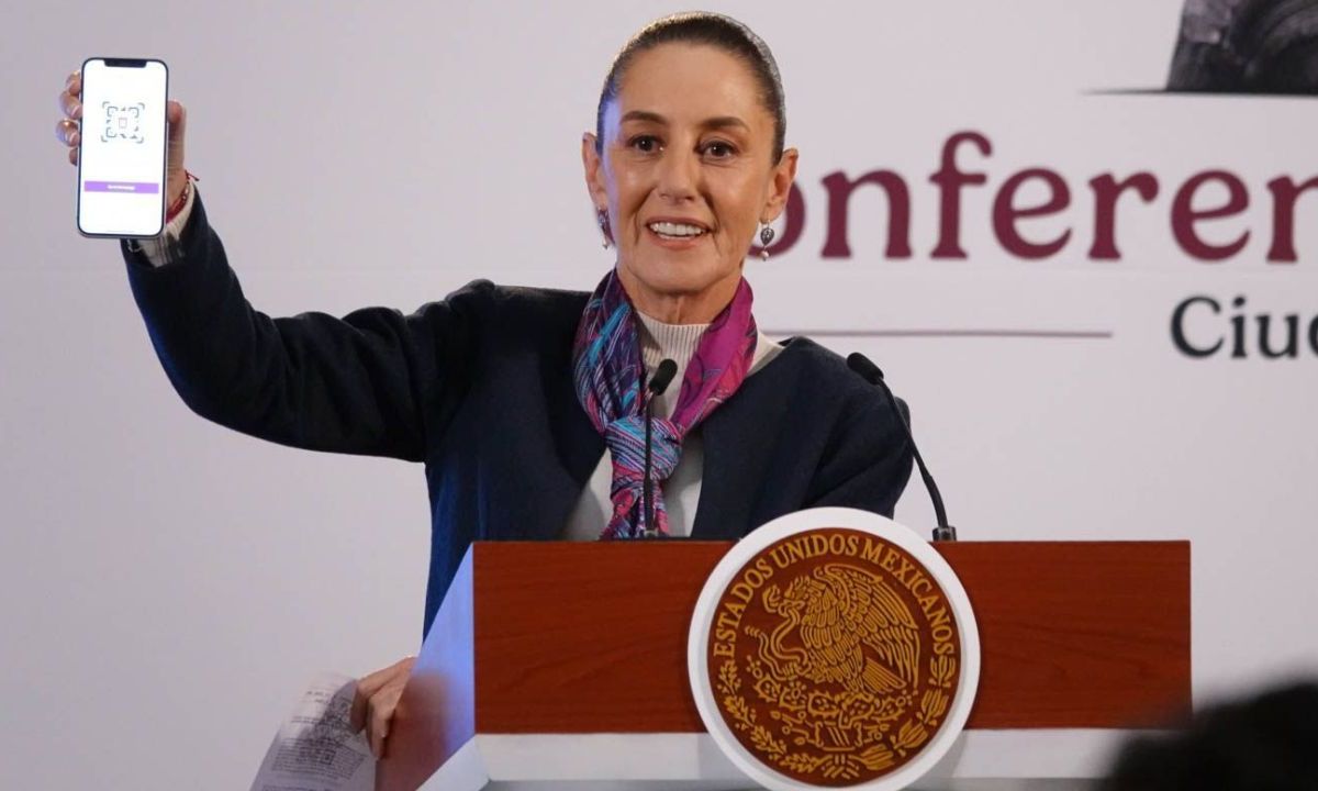 Postura. La presidenta de México refirió que apoyar a las isla caribeña es “hasta un asunto comunitario”.