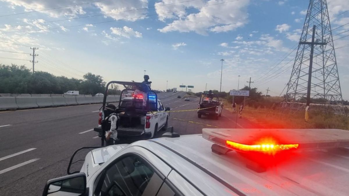 REFUERZO. Pese al refuerzo anunciado para la carretera Culiacán-Mazatlán, tras el robo de sus autos a 2 alcaldes, ayer dejaron tres cuerpos baleados en un auto en esa vía.