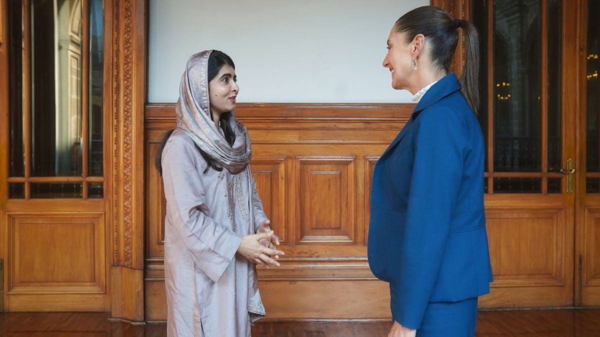 Alto nivel. La presidenta de México, Claudia Sheinbaum, se reunió ayer con Malala Yousafza, premio Nobel de la Paz, con quien coincidió en la importancia del derecho a la educación para niñas y jóvenes. 