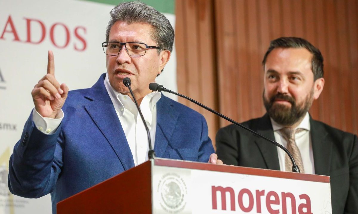 Defensa. El diputado de Morena rechazó que la Presidenta de México caiga en desacato al no eliminar la publicación del DOF