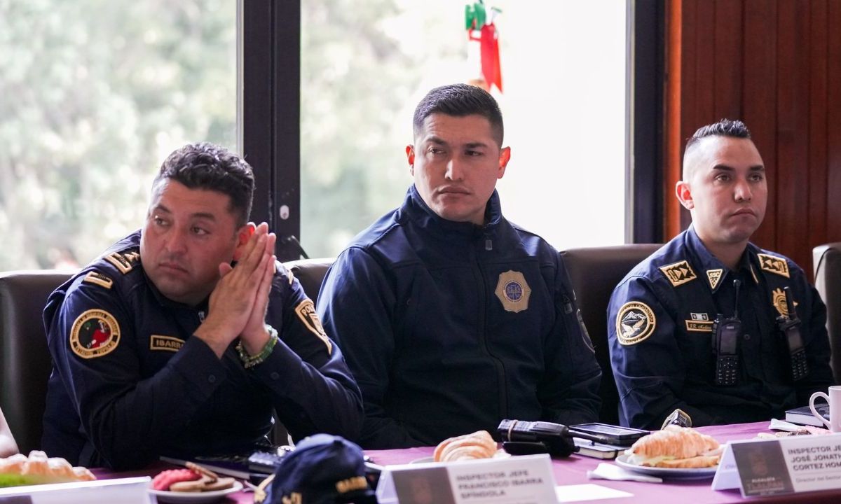 Organización. Los alcaldes coincidieron que es indispensable continuar la coordinación entre la Policía capitalina y uniformados de la Secretaría de la Defensa Nacional para combatir grupos delictivos.