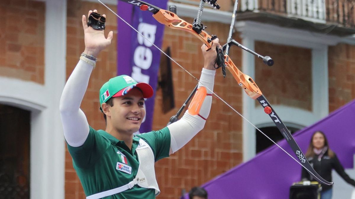 El arquero mexicano Matías Grande estuvo muy cerca de subir al podio en la Final de Copas del Mundo de Tiro con Arco, celebrada en Tlaxacal