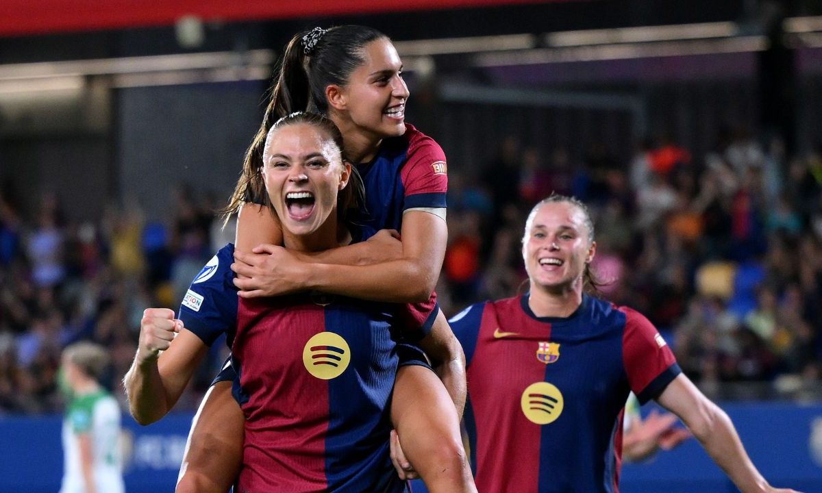 Superada la derrota en la jornada inaugural, Barcelona tomó revancha en la segunda jornada de la Champions League femenil