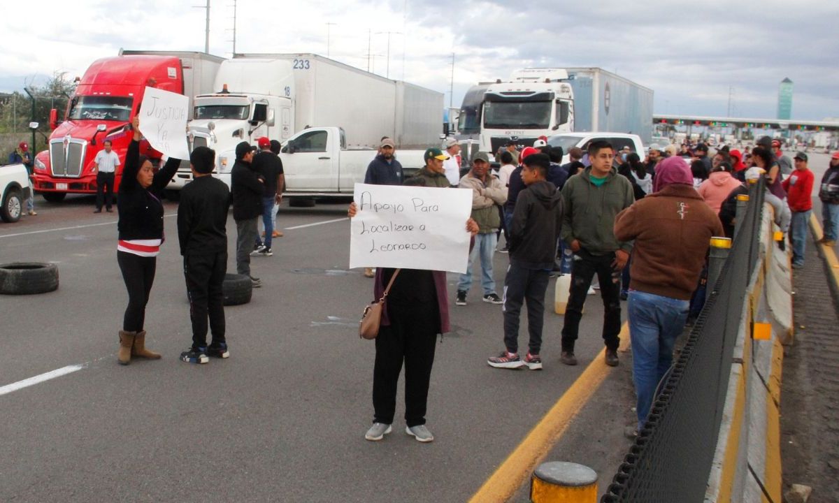 TRABAJOS. El gobernador Sergio Salomón Céspedes Peregrina dijo que el día que Kevin desapareció se colocaron cercos carreteros.