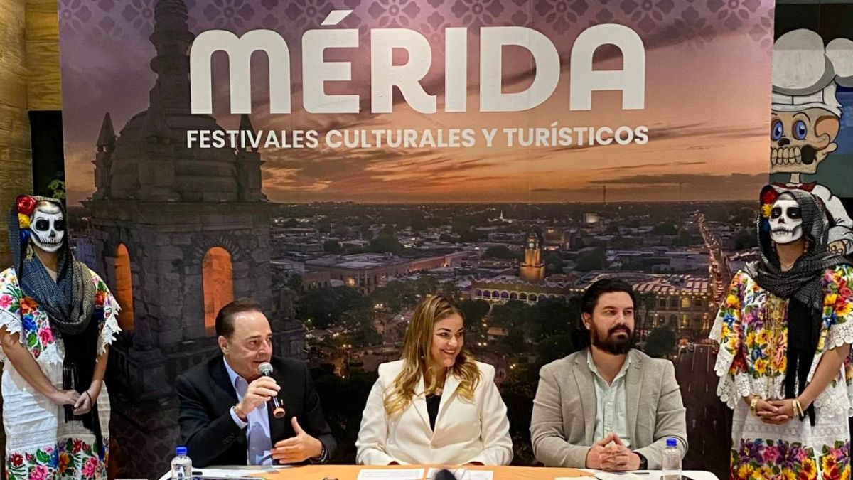 CONFERENCIA. La gobernadora Cecilia Patrón Laviada visitó la Ciudad de México para dar a conocer el programa de espectáculos.