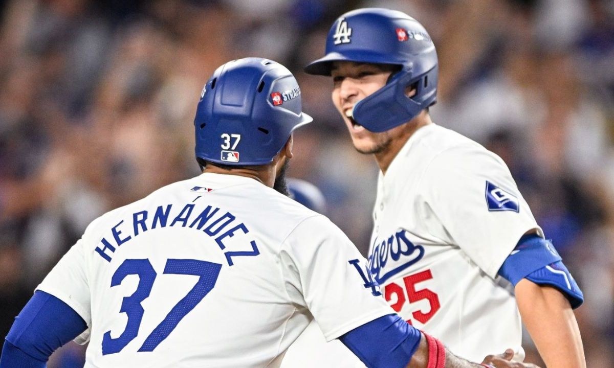 ÉXITO. Consagrados nuevamente como campeones de la Nacional, los Dodgers buscarán su octavo título de Grandes Ligas.