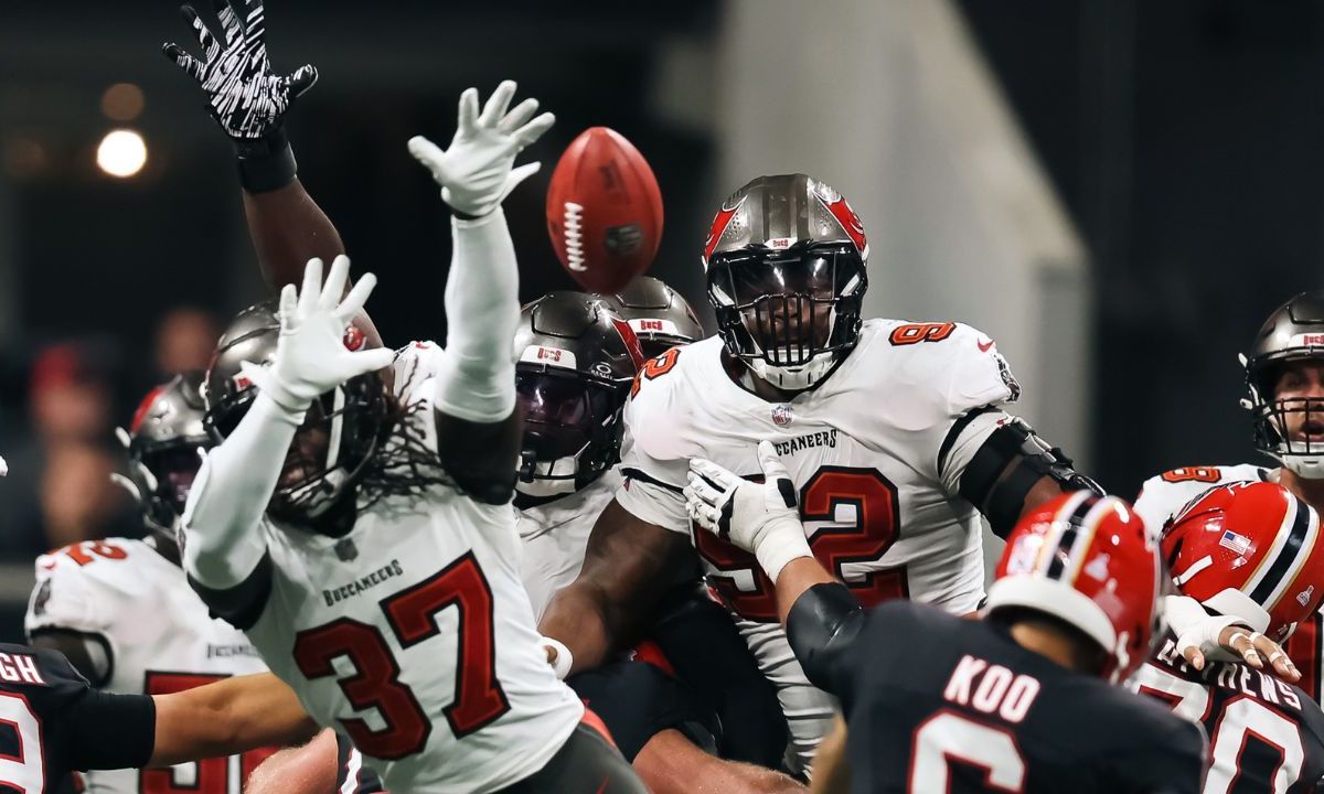 Halcones de Atlanta empataron en la cima de su sector a los Bucaneros de Tampa Bay