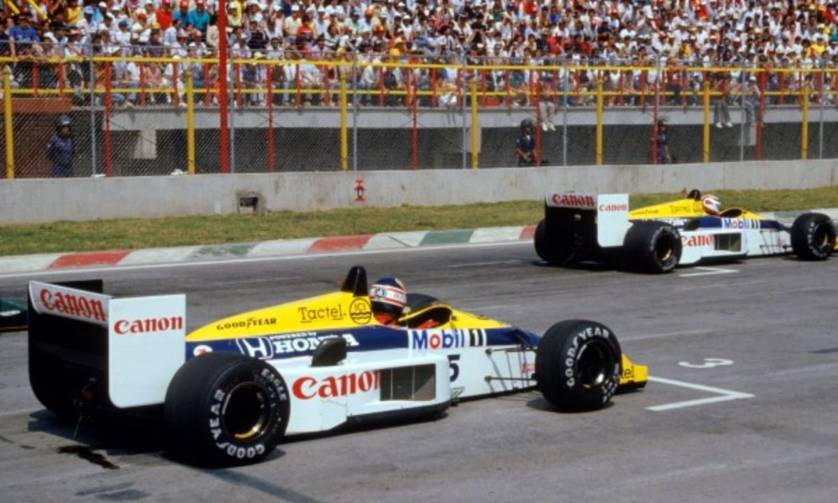 Gran Premio de México de 1986 luego de 16 años de ausencia.