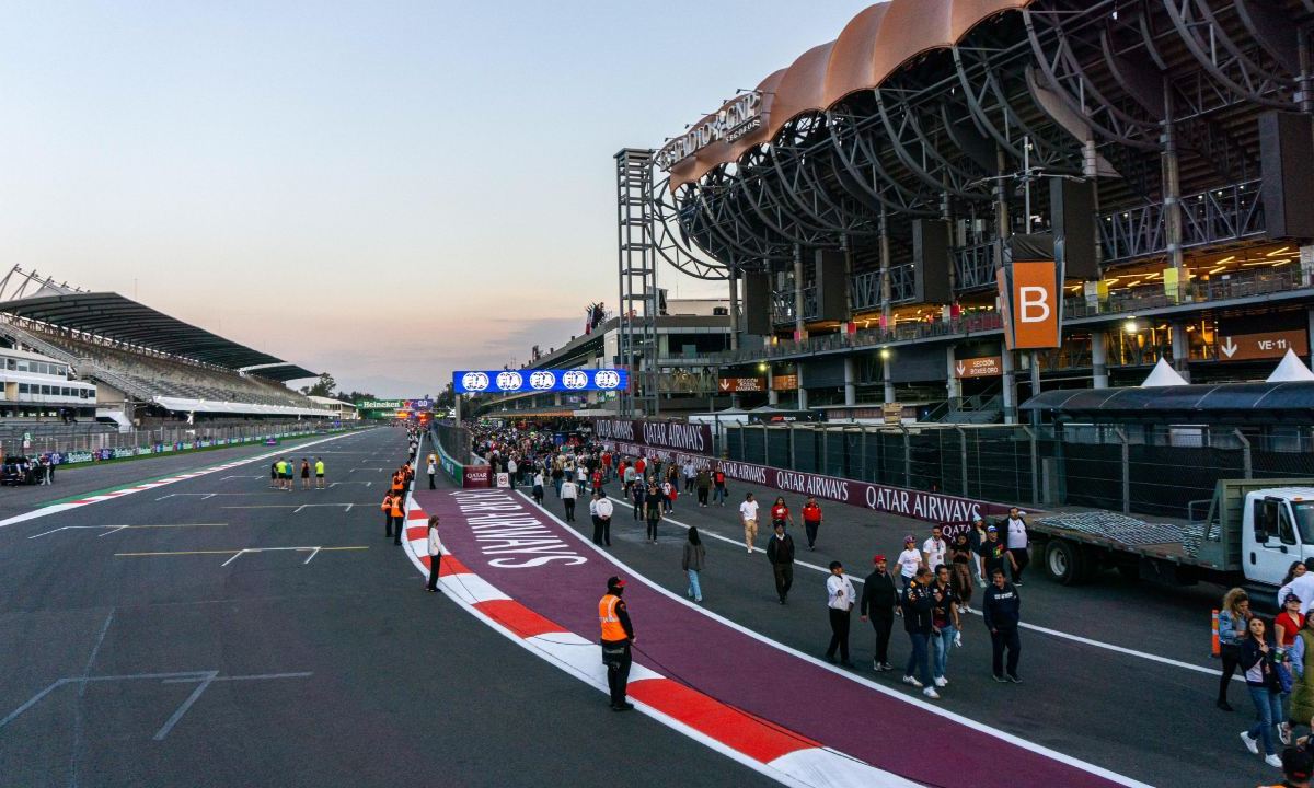 El Autódromo Hermanos Rodríguez está listo para recibir el GP de México