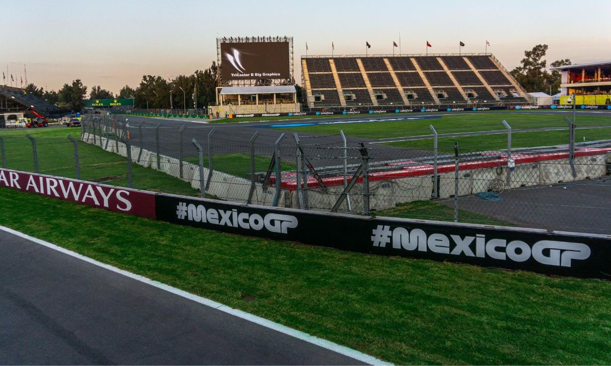 Curva del Autódromo Hermanos Rodríguez